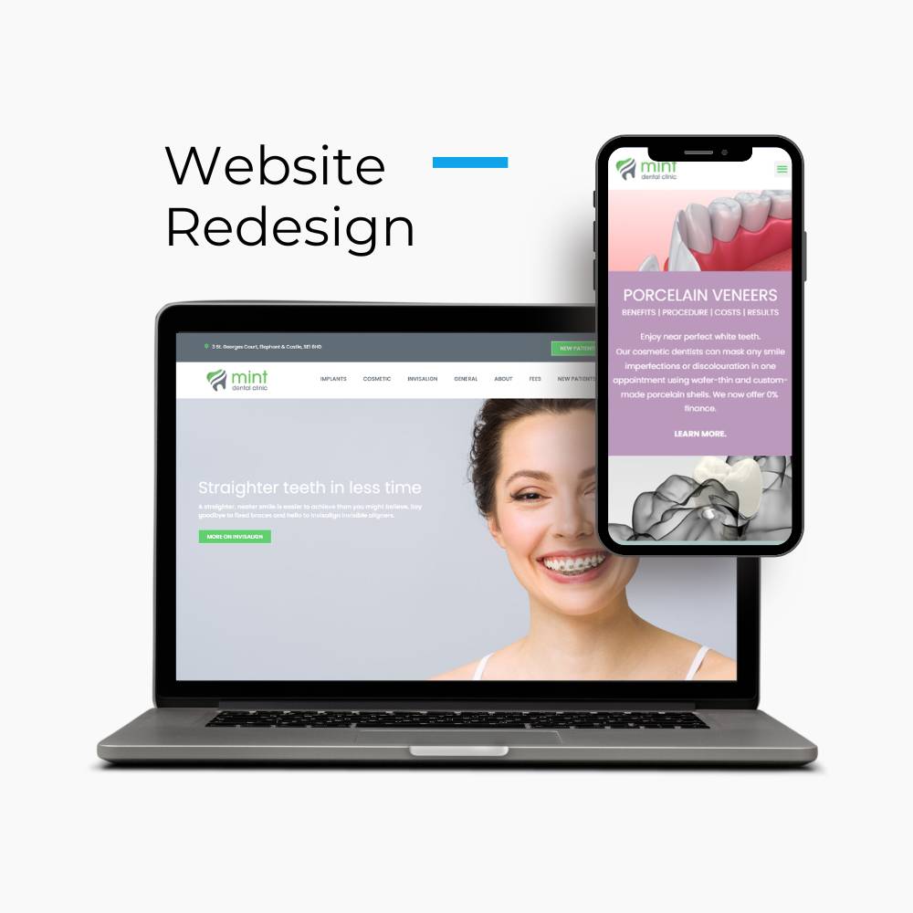 dental website design