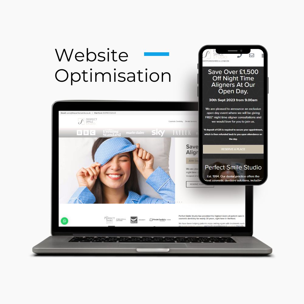 website optimisation graphic